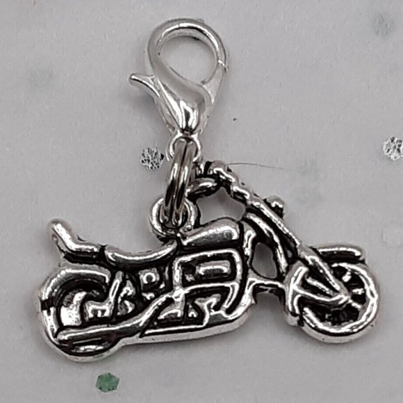 COPY - Daryl Dixon Motorcycle Walking Dead Zipper Pull Charm Unisex Bikers Zomb… - Picture 1 of 3